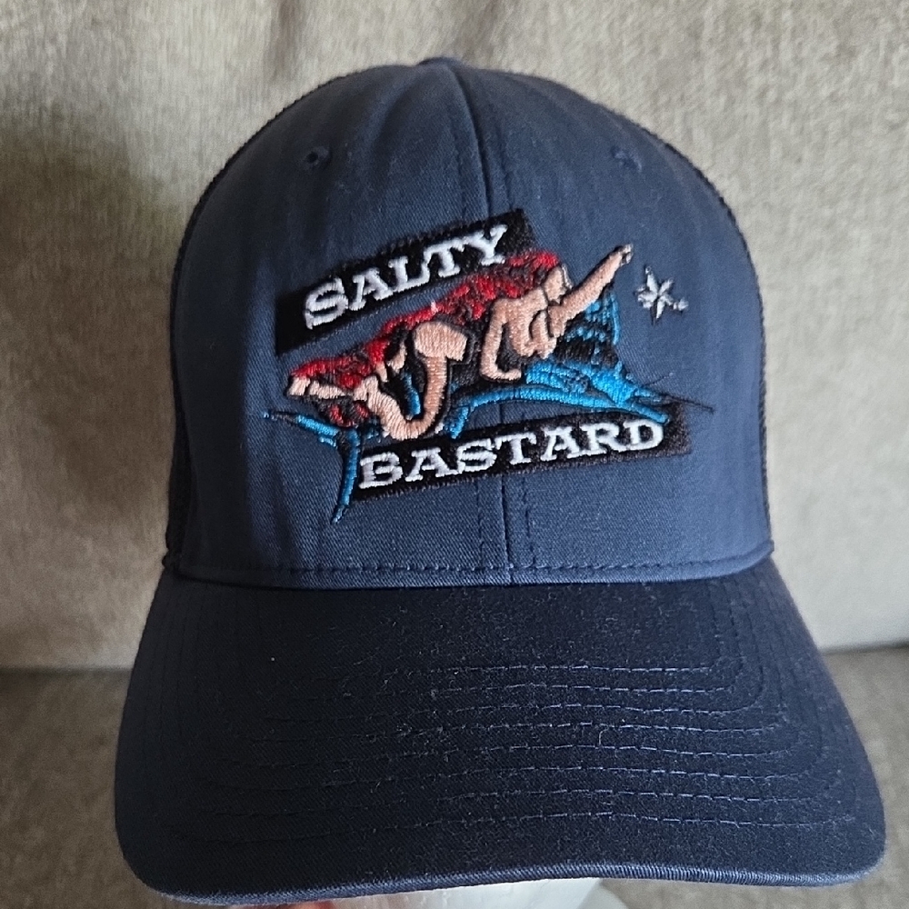 Salty Bastard Navy Blue Cap